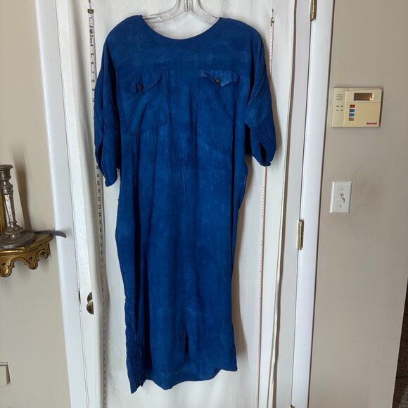 Vintage Warren Z Silk Dress - Picture 1 of 4